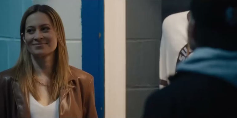 Laura Mohr smiling sheepishly