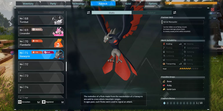 Palworld: Vanwyrm