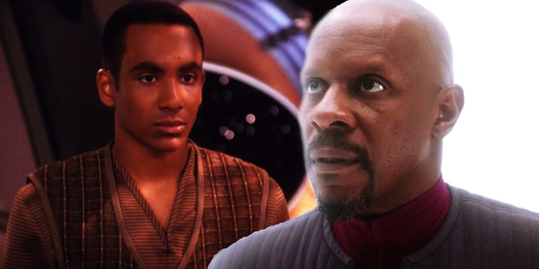 Jake Sisko and Benjamin Sisko in DS9