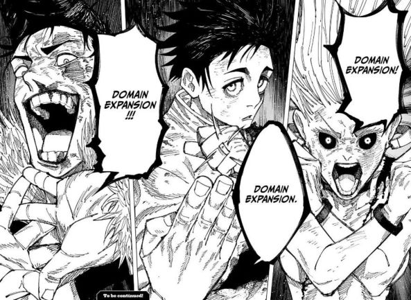 Ryu Ishigori, Yuta Okkotsu and Takako Uro in Jujutsu Kaisen (Image via Gege Akutami, Sheuisha)