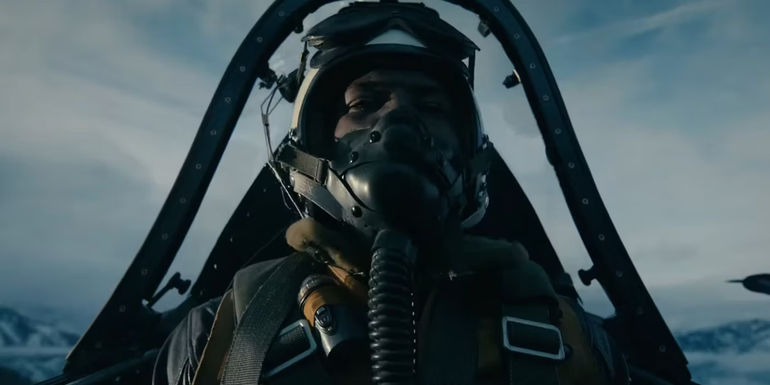 Jesse before his plane crash in Devotion