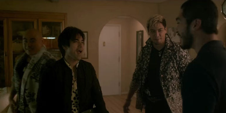 The Wang brothers and Charles Sun in The Brothers Sun