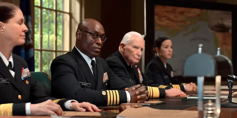 Lance Reddick in The Caine Mutiny Court-Martial.