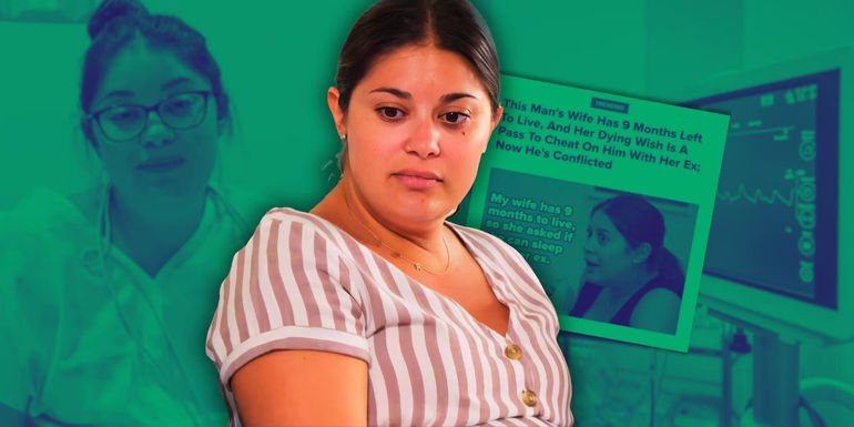 Montage of 90 Day Fiancé’s Loren Brovarnik