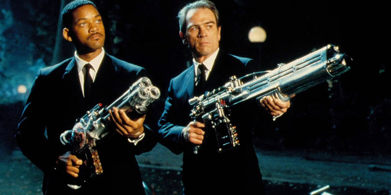 Will Smith and Tommy Lee Jones in Men In Black