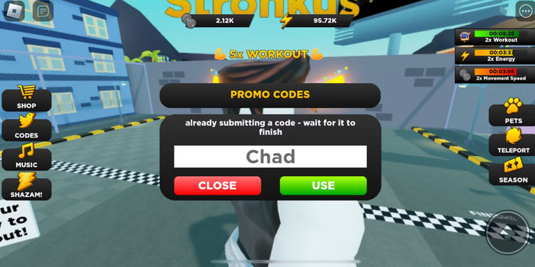 Roblox Strongman Simulator Codes (2)