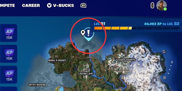 fortnite emp stealth camo location