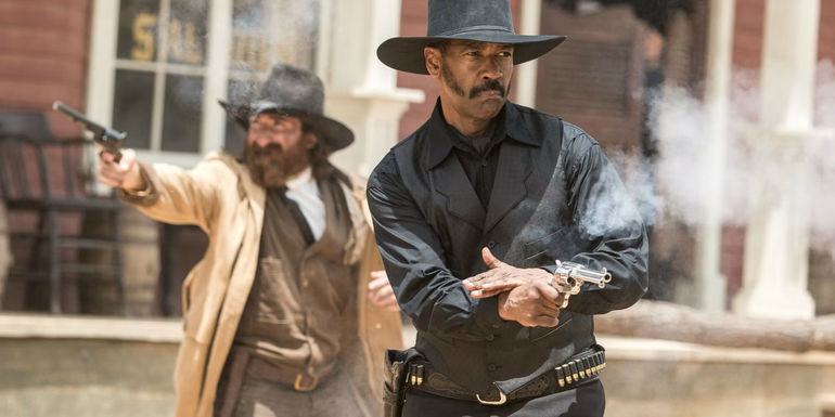 Denzel Washington in The Magnificent Seven (2016)