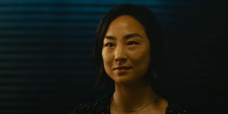 Nora smiling in Past Lives