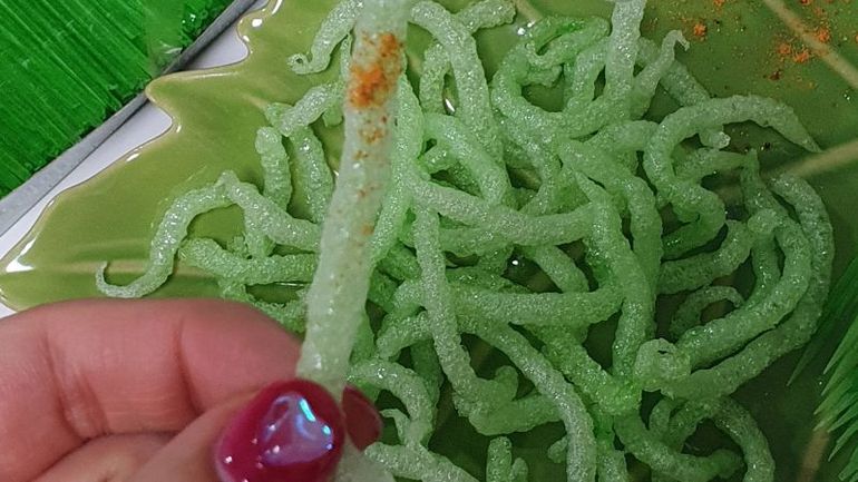 The Curious Case of Fried Starch Toothpicks: A Social Media Sensation
