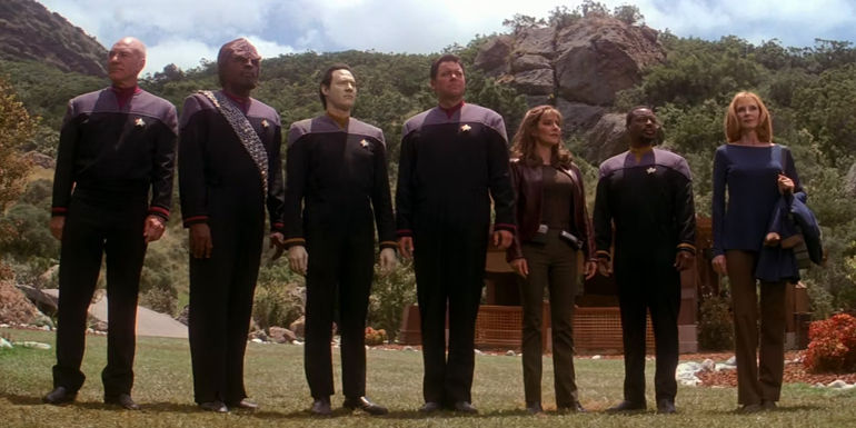 Star Trek Insurrection ending