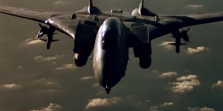 An F-14 Tomcat