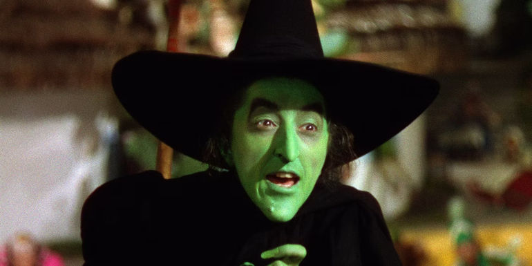 The Wicked Witch of the West in The Wizard of Oz.