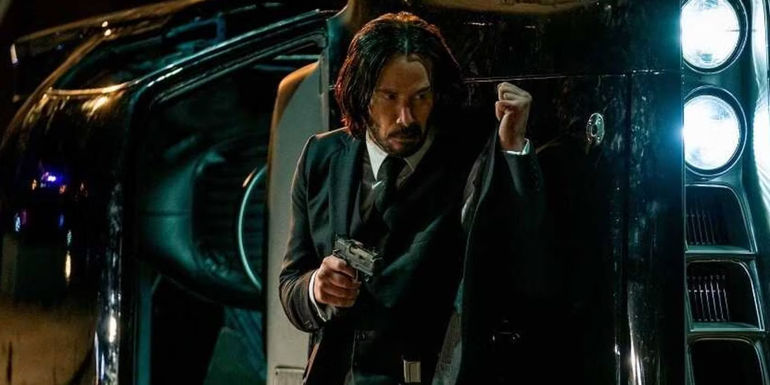 John Wick Chapter 4 movie action scene pic