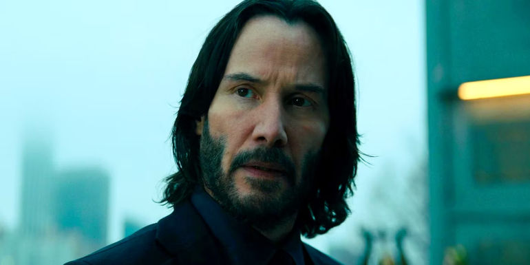 Keanu Reeves Looking Grave in John Wick Chapter 4