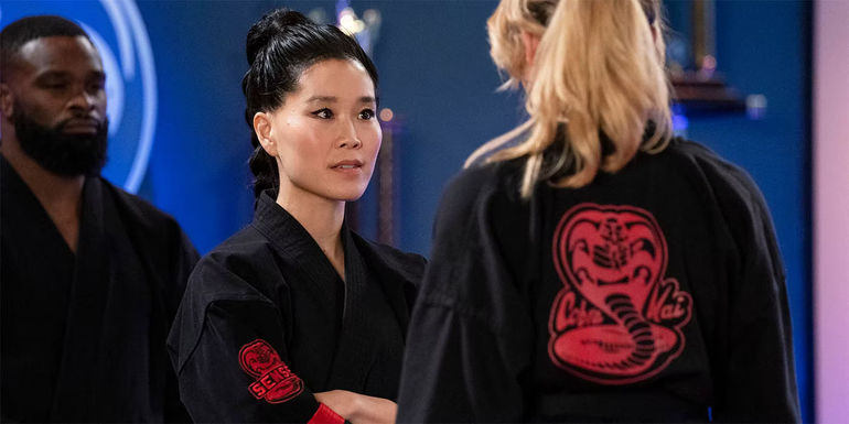 Alicia Hannah-Kim as Kim Dae-Hun in Cobra Kai