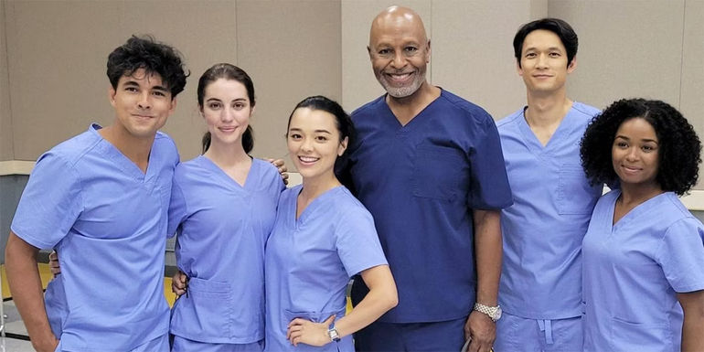 The interns of Grey's Anatomy season 19