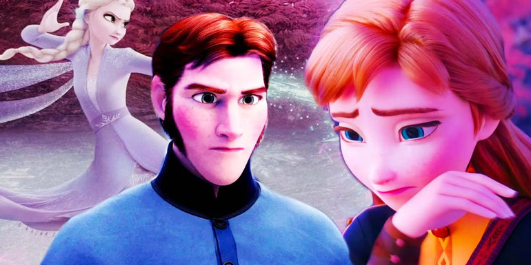 Elsa, Hans, and Anna in Disney's Frozen