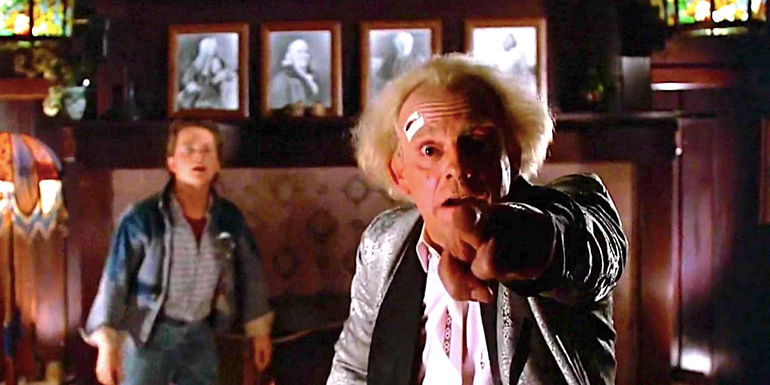 Doc Brown - Bàn tay thần kỳ của Back to the Future