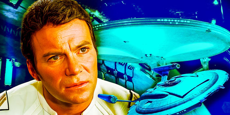 Star Trek, William Shatner as Admiral Kirk, NCC-1701 from The Motion Picture, Enterprise NX-01