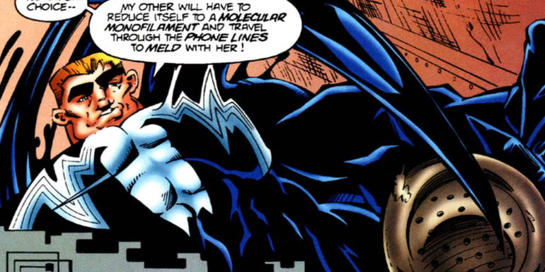 Venom travels through a phone line