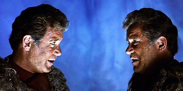 KIrk and Changeling Star Trek VI