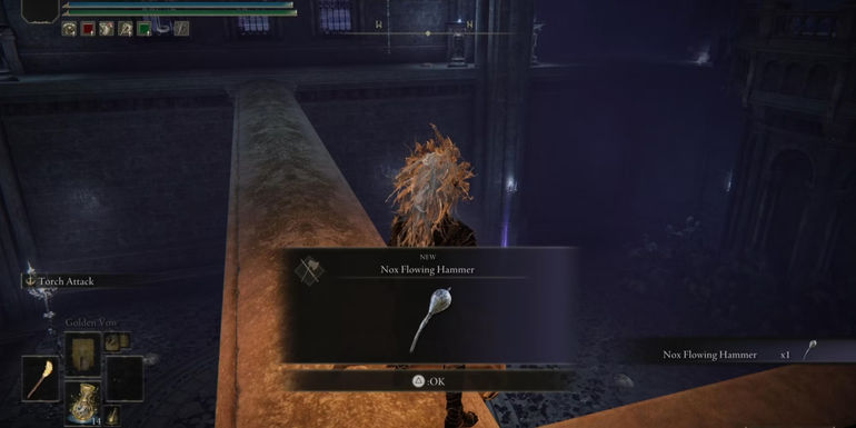 Nox Flowing Hammer Reward in Elden Ring