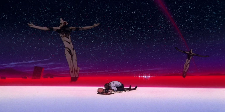 End of Evangelion's final scene