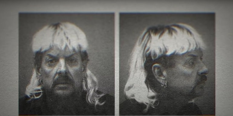 Joe Exotic in Tiger King: Murder, Mayhem and Madness on Netflix