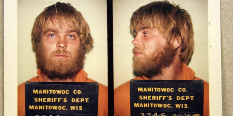 Steve Avery's mugshot in Making a Murderer Netflix doc