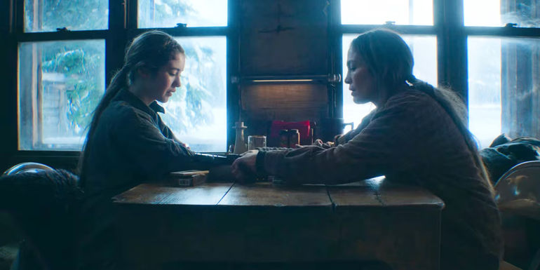 Jennifer Lopez and Lucy Baez in The Mother