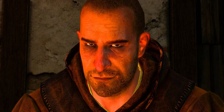 Gaunter O'Dimm looking ominous in The Witcher 3: Wild Hunt.