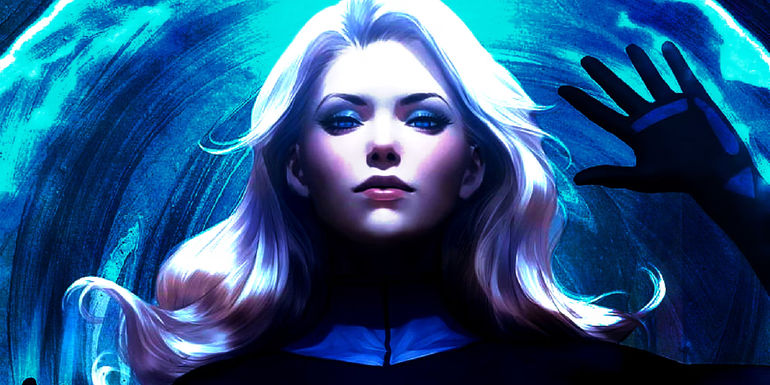 Sue Storm aka Invisible Woman in Marvel Comics Fantastic Four