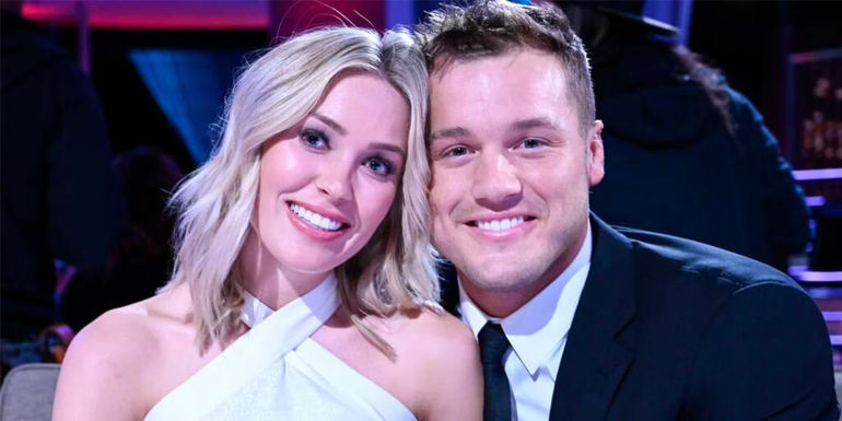 Cassie Randolph and Colton Underwood on The Bachelor season 23