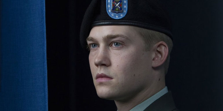 Joe Alwyn in Billy Lynn's Long Halftime Walk