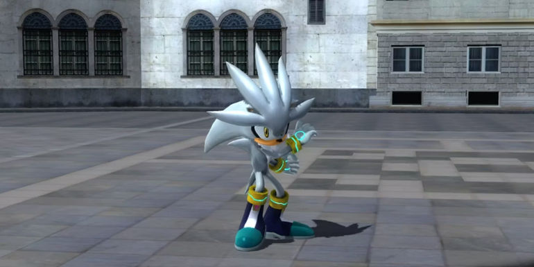 Silver in a Sonic game 