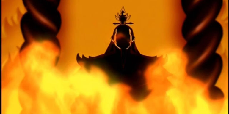 Fire Lord Ozai in the Avatar: The Last Airbender animated series