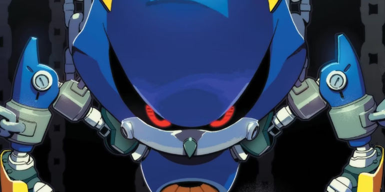 Metal Sonic is captured in Sonic