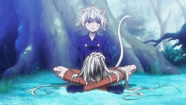 Unveiling the Sinister Tale of Neferpitou's Cosplay: A Chilling Recreation of a Hunter x Hunter Moment