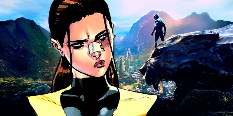 Kitty Pryde in Marvel Comics and Black Panther in the MCU Wakanda