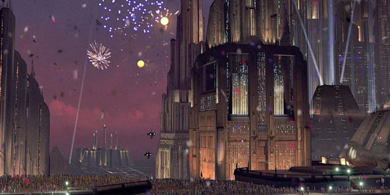 Star Wars Coruscant Celebrations