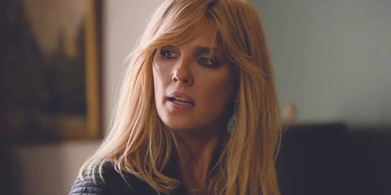 Beth speaking to someone off-camera in Yellowstone.