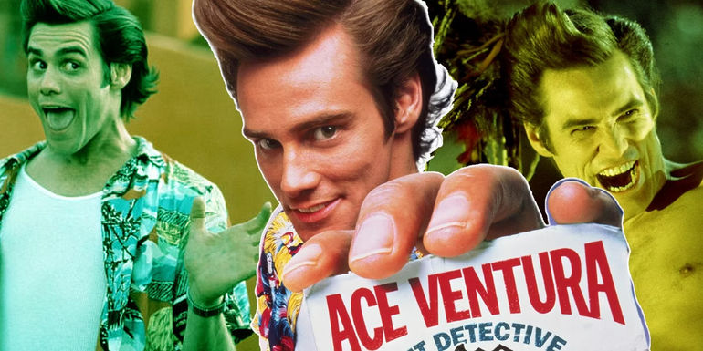 Custom image of Jim Carrey in the Ace Ventura movies