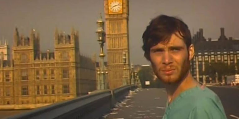 Cillian Murphy as Jim in 28 Days Later.