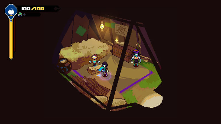 Anuchard Steam screenshot 1 tent interior