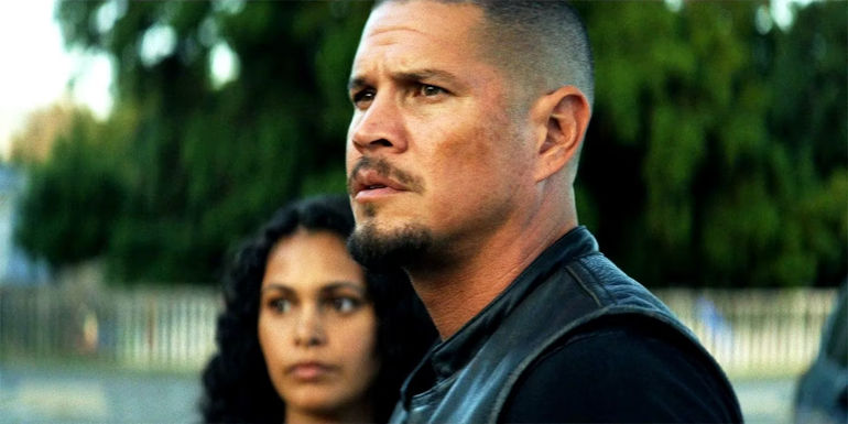 JD Pardo as EZ Reyes in the Mayans MC finale