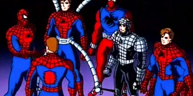 Spider-Man The Animated Series Spider-Man variants in the Spider Wars arc
