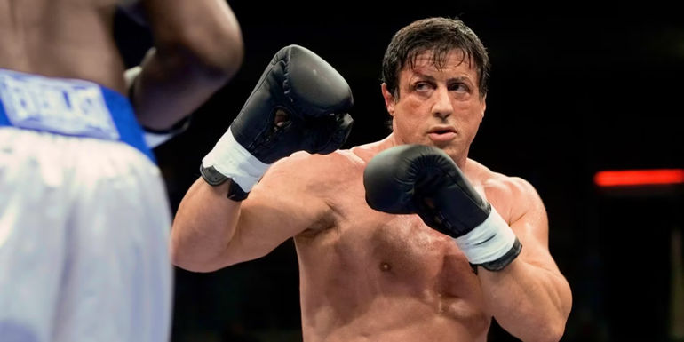 sylvester stallone as rocky in rocky balboa