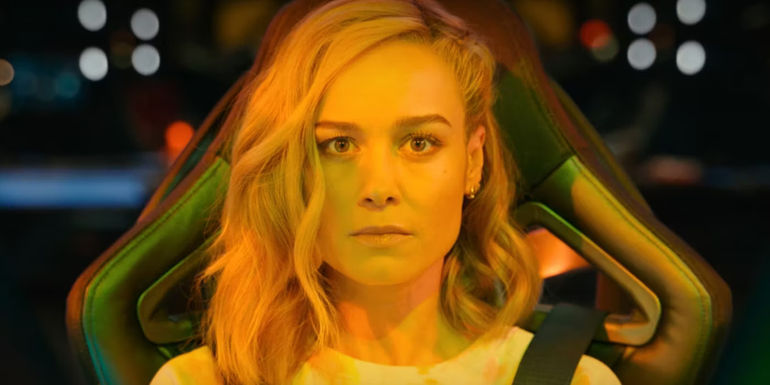 Brie Larson's Captain Marvel pilots ship in The Marvels