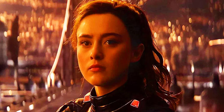 Cassie Lang fighting in the Quantum Realm in Ant-Man and the Wasp Quantumania